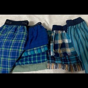 Hanes & Fruit of the Loom Boxers